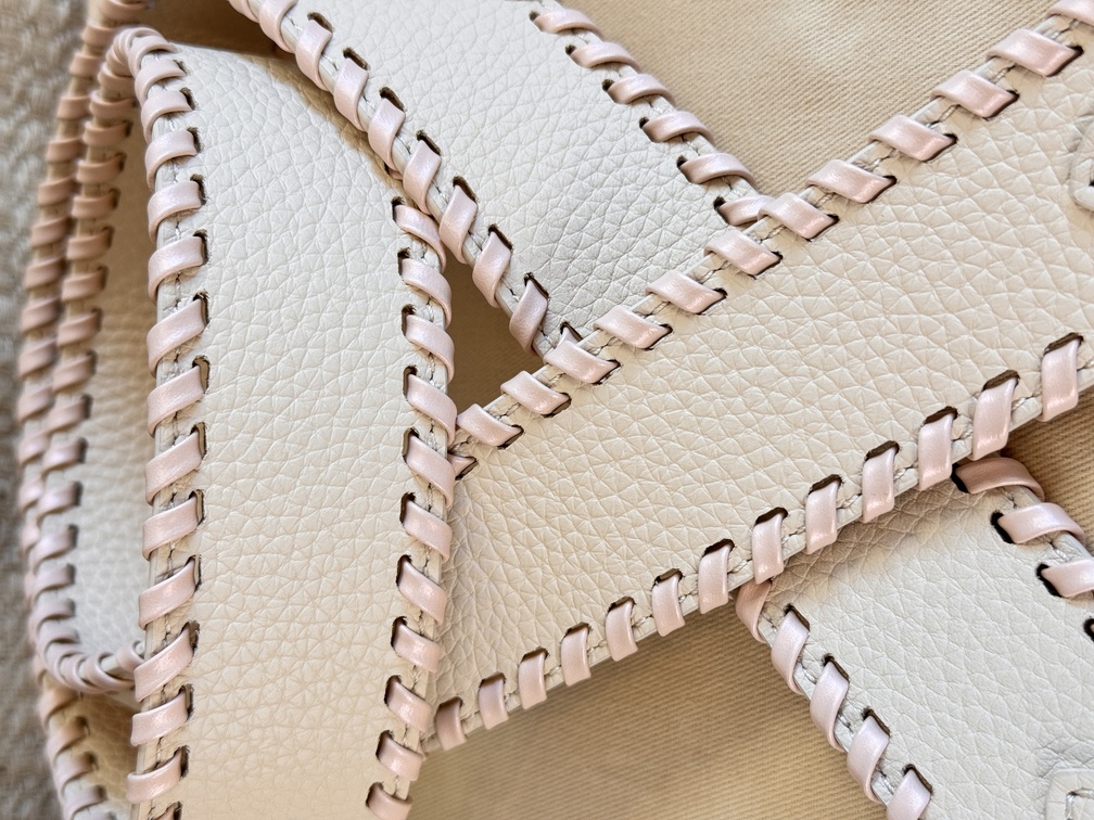 Bandouliere Gurt Capucine braided creme