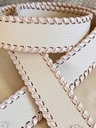 Bandouliere Gurt Capucine braided creme