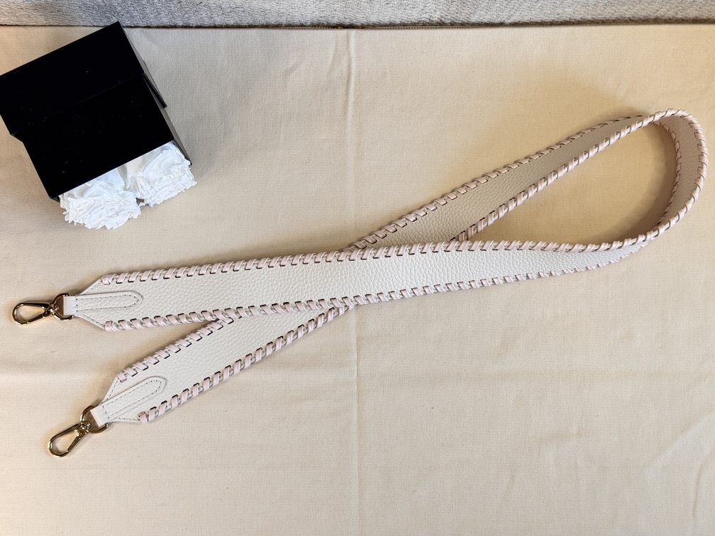 Bandouliere Gurt Capucine braided creme
