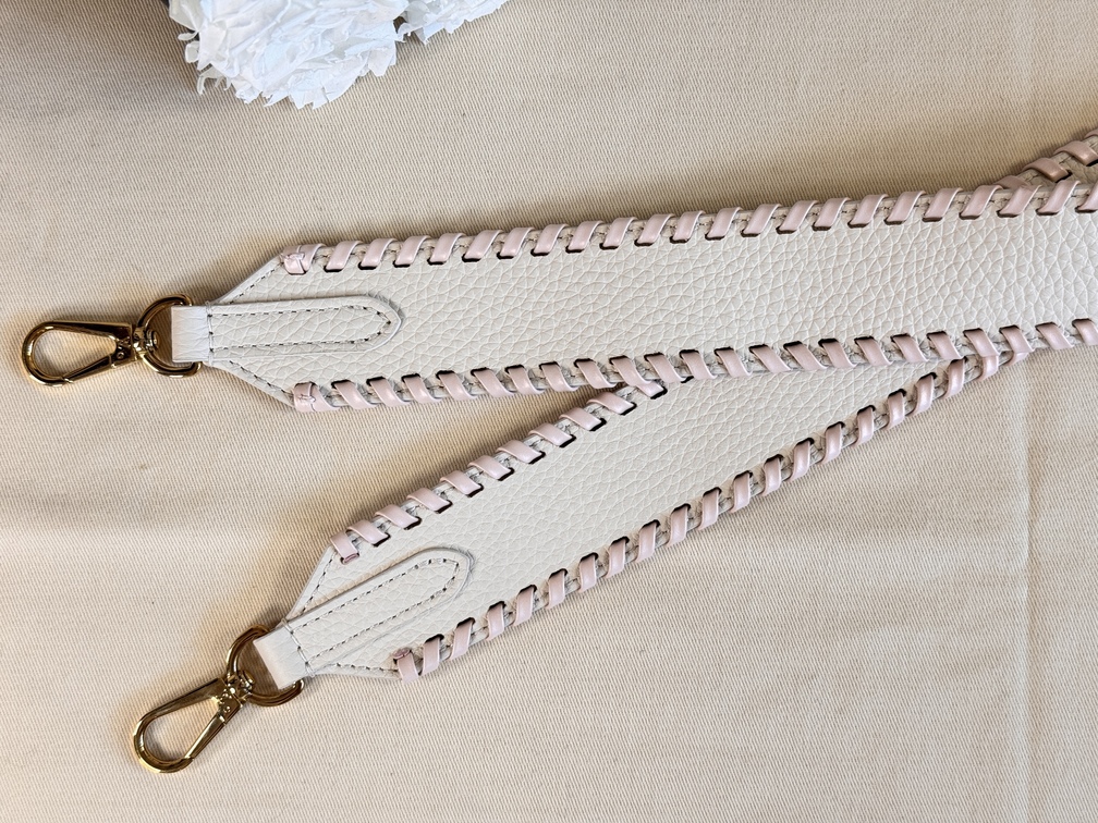 Bandouliere Gurt Capucine braided creme