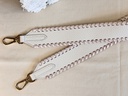 Bandouliere Gurt Capucine braided creme