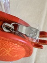 Taschenschmuck bagcharm Krabbe orange