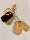 Taschenschmuck MONOGRAMOUFLAGE