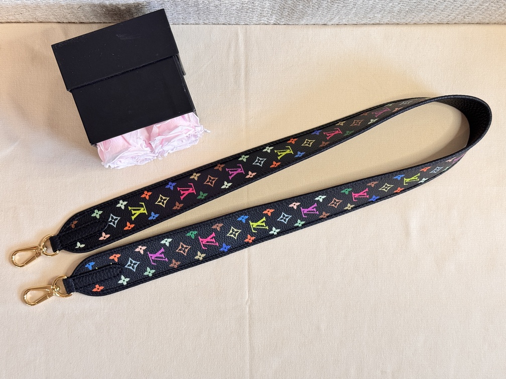 Bandouliere Gurt Multicolor schwarz