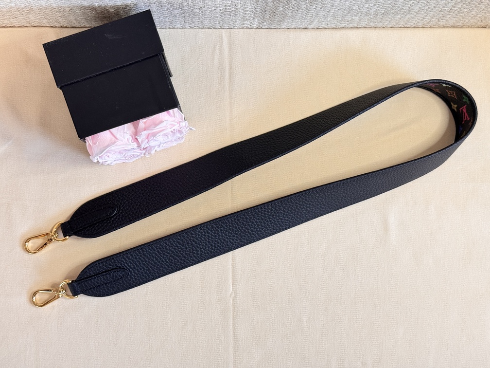 Bandouliere Gurt Multicolor schwarz