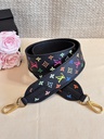 Bandouliere Gurt Multicolor schwarz