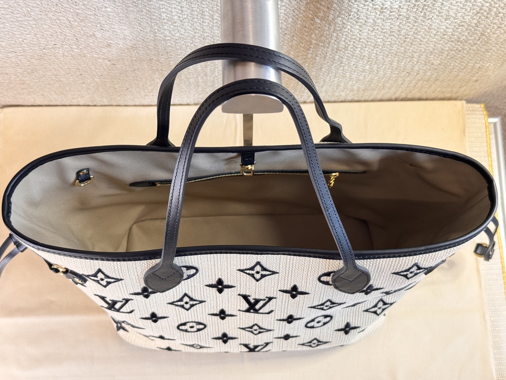 Neverfull MM Raffia