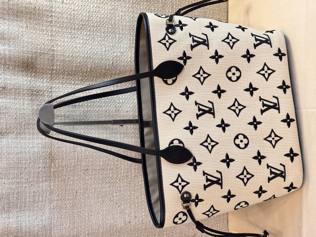 Neverfull MM Raffia
