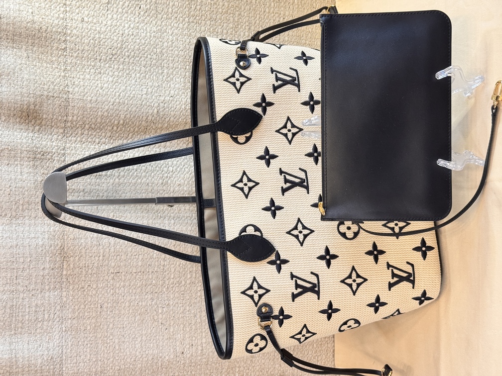 Neverfull MM Raffia