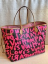 Neverfull GM Graffiti Pink