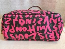 Neverfull GM Graffiti Pink