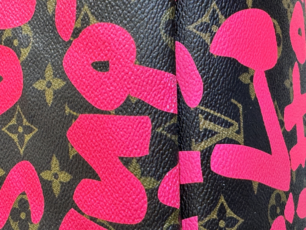 Neverfull GM Graffiti Pink
