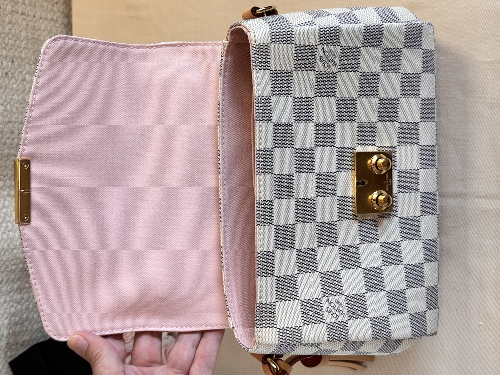 Croisette Damier Azur
