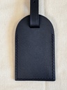 Adressanhänger groß schwarz