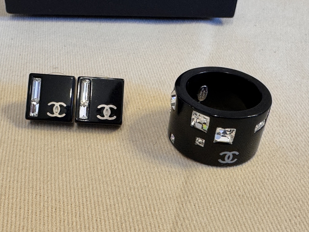 Chanel set Ring &amp; Ohrringe