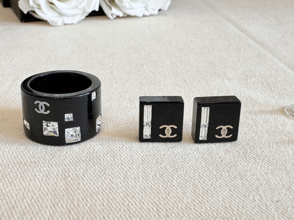 Chanel set Ring &amp; Ohrringe