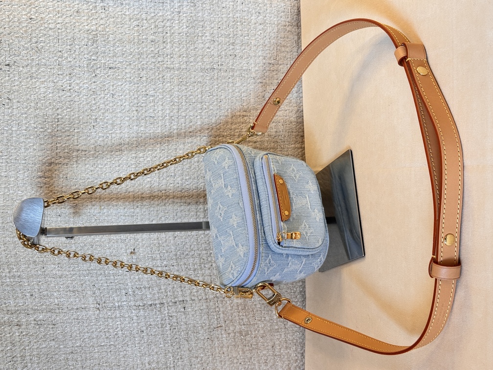 Mini Bumbag Denim Sky Blue