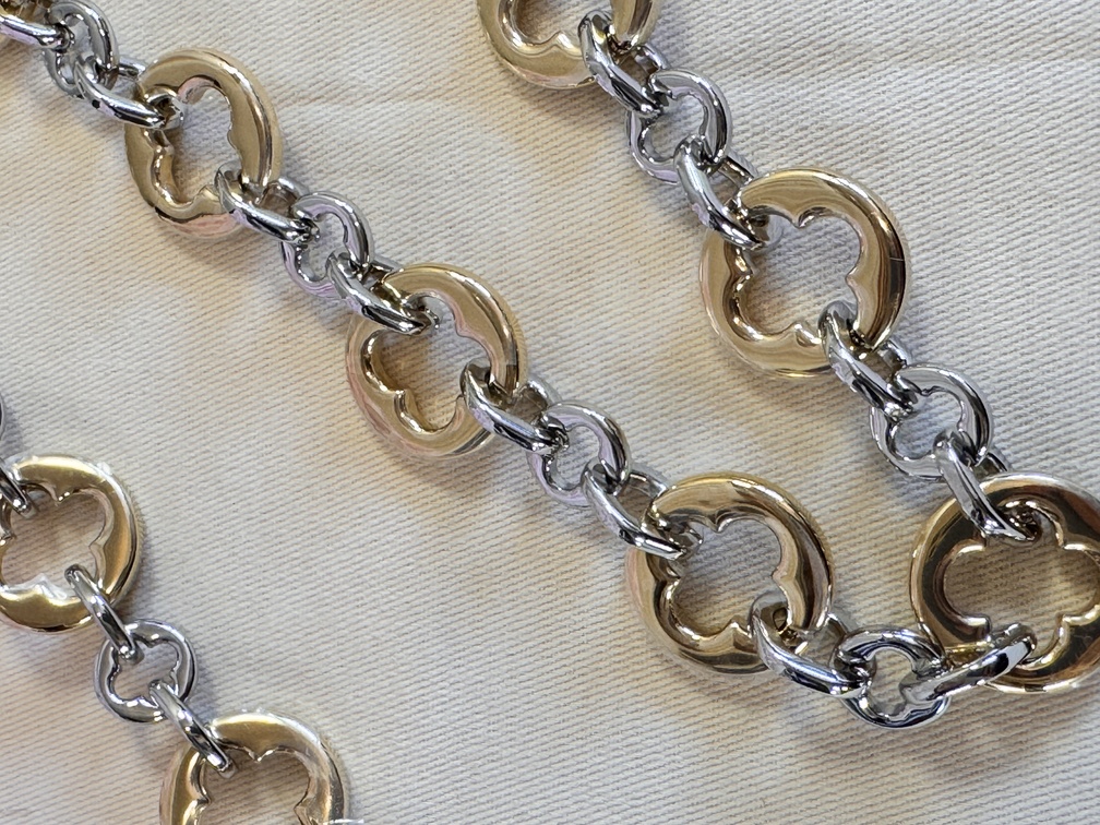 Kettengurt silber &amp; gold