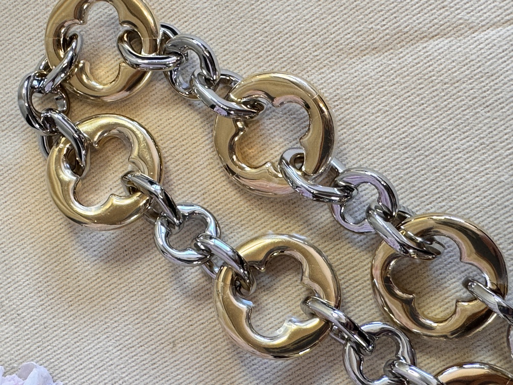 Kettengurt silber &amp; gold
