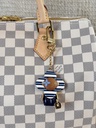 Taschenschmuck Vivienne blau