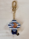Taschenschmuck Vivienne blau