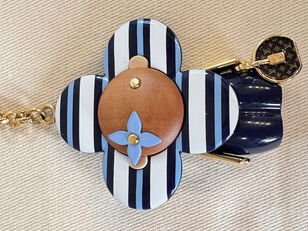 Taschenschmuck Vivienne blau