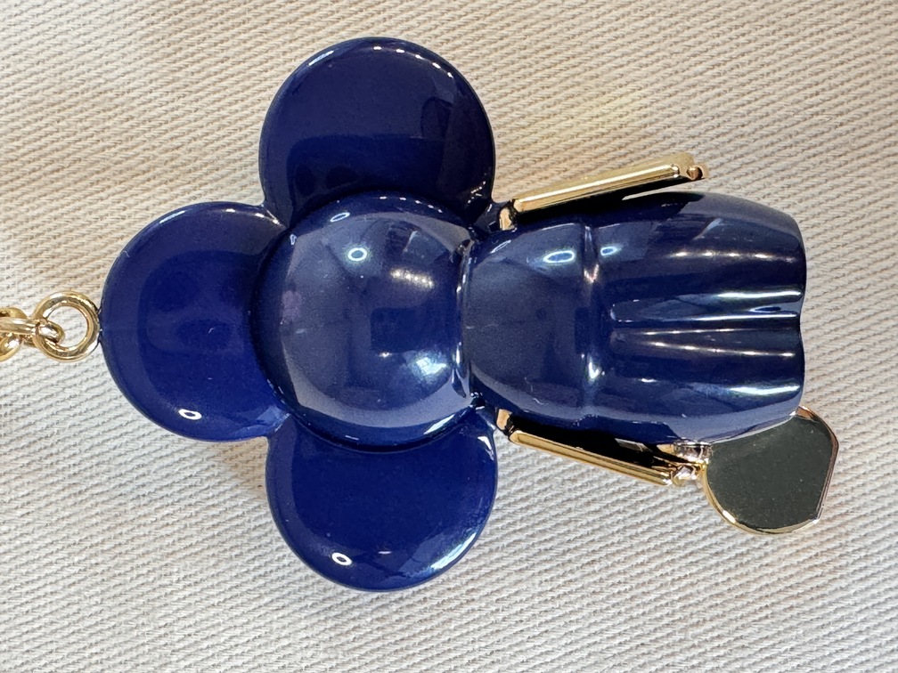 Taschenschmuck Vivienne blau