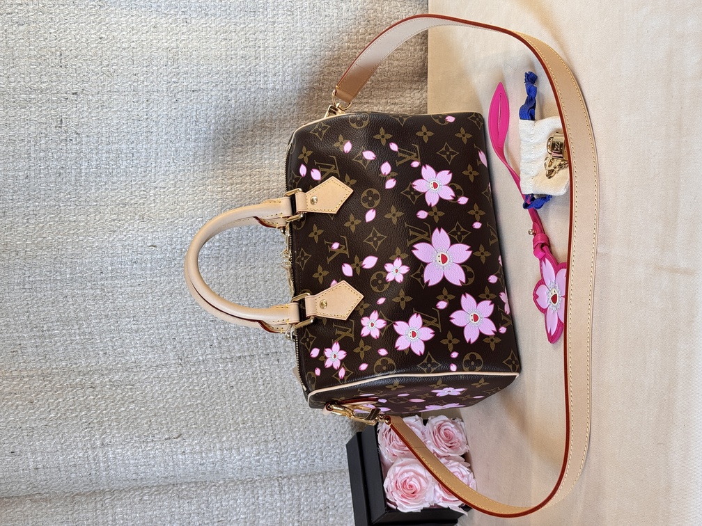Speedy 25 Bandouliere Cherry Blossom