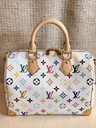 Speedy 25 Bandouliere Multicolor weiss