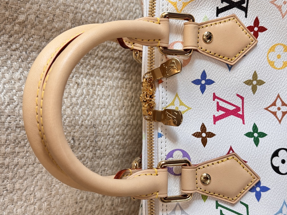 Speedy 25 Bandouliere Multicolor weiss