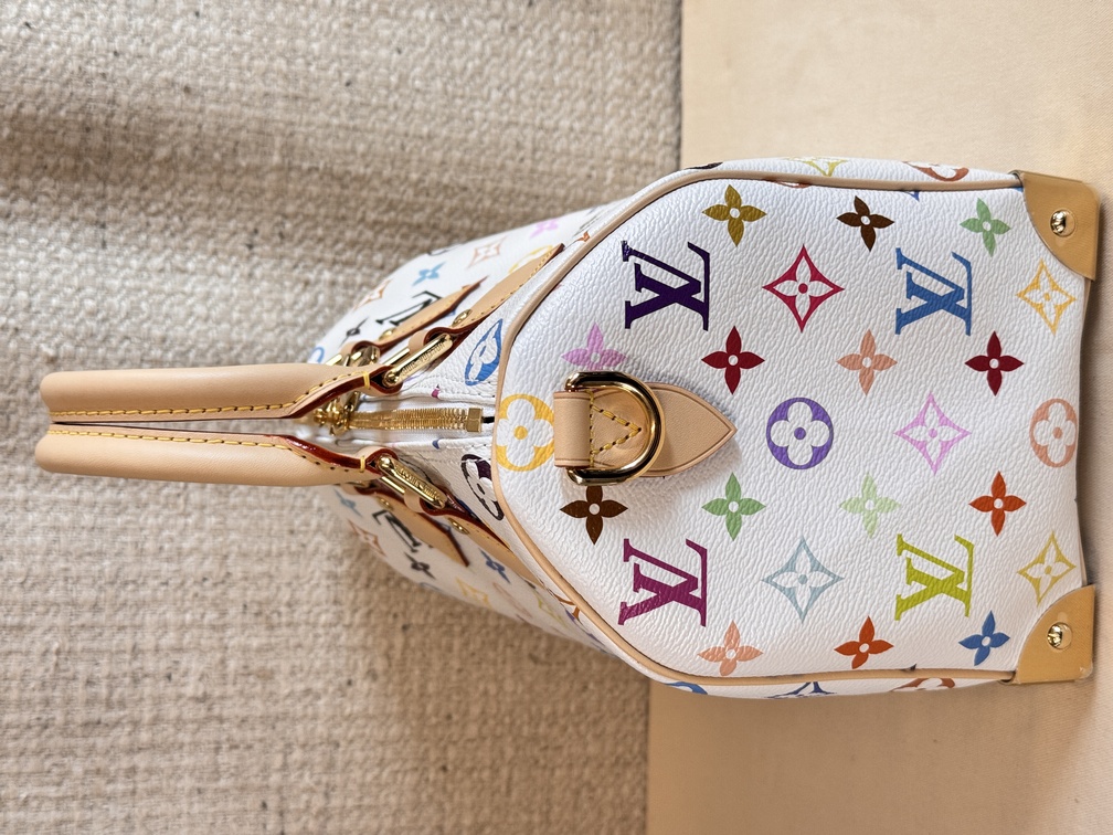 Speedy 25 Bandouliere Multicolor weiss