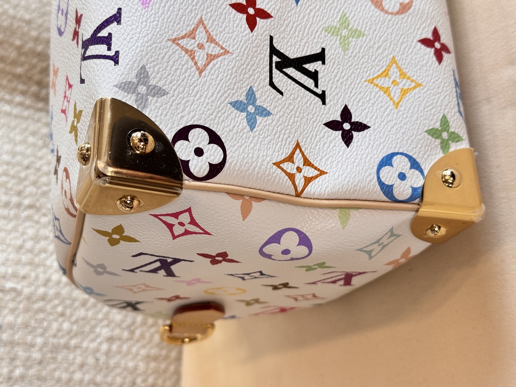 Speedy 25 Bandouliere Multicolor weiss