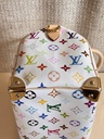 Speedy 25 Bandouliere Multicolor weiss
