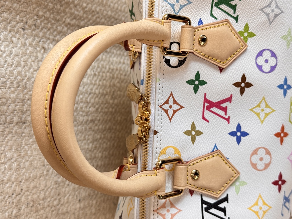 Speedy 25 Bandouliere Multicolor weiss
