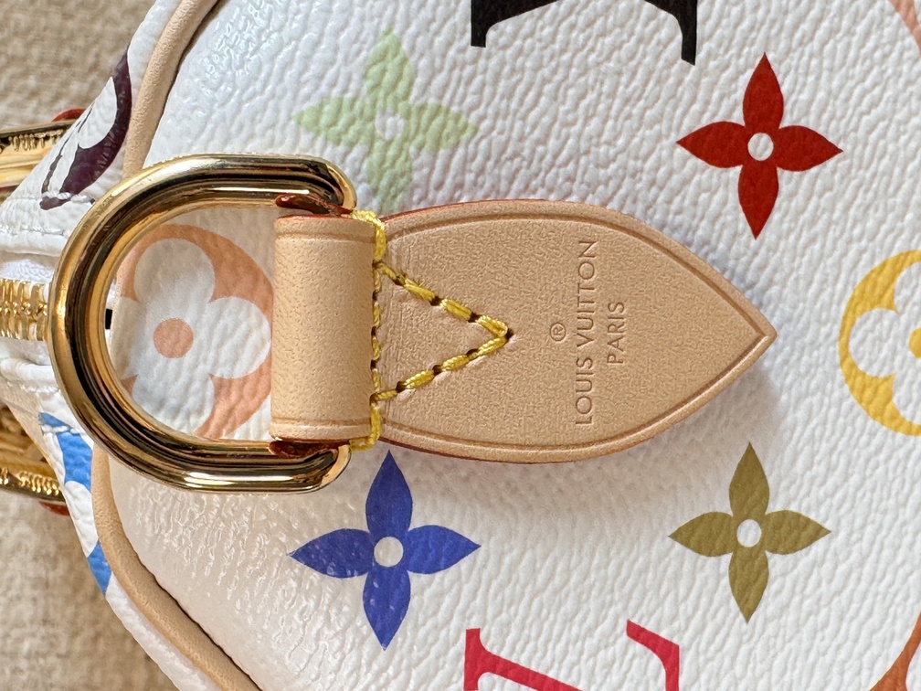 Speedy 25 Bandouliere Multicolor weiss