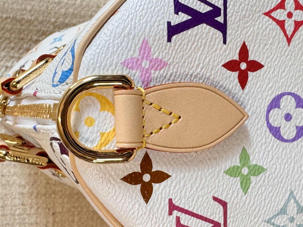 Speedy 25 Bandouliere Multicolor weiss