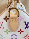 Speedy 25 Bandouliere Multicolor weiss