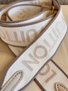 Bandouliere Gurt creme sand