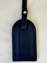 Adressanhänger klein schwarz