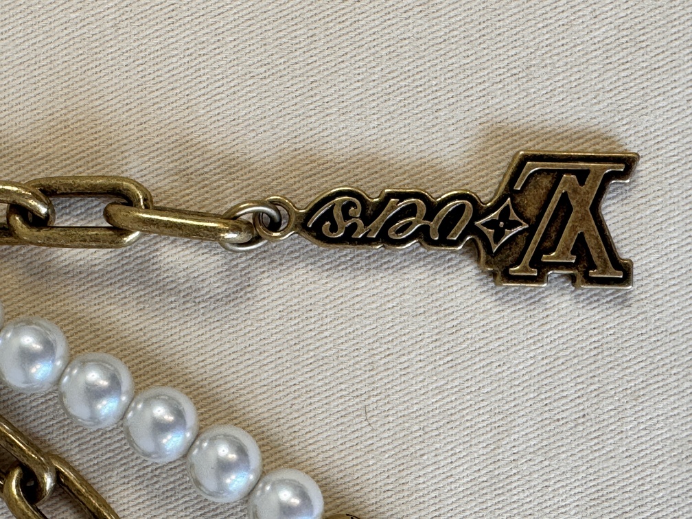 Taschenschmuck Taschenkette Pearls