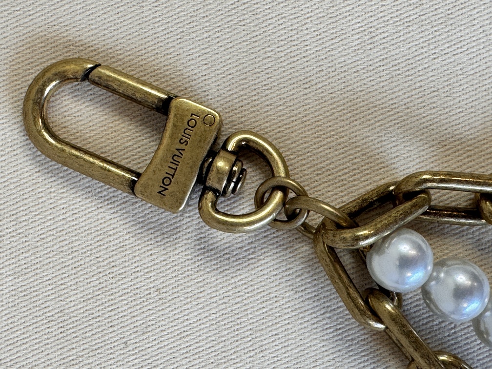 Taschenschmuck Taschenkette Pearls