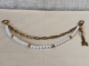 Taschenschmuck Taschenkette Pearls