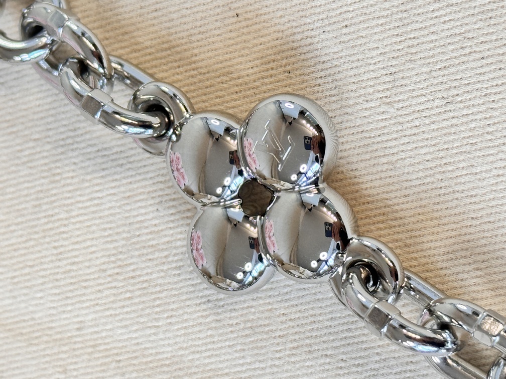 Kettengurt Flower silber