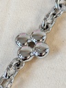 Kettengurt Flower silber