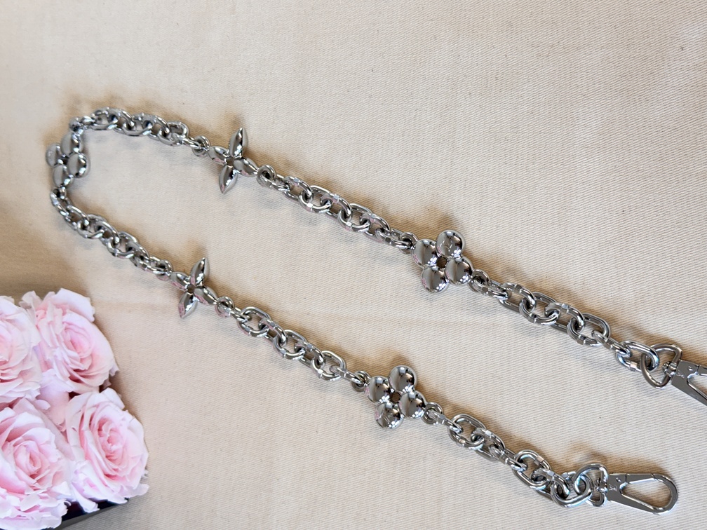 Kettengurt Flower silber