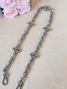 Kettengurt Flower silber