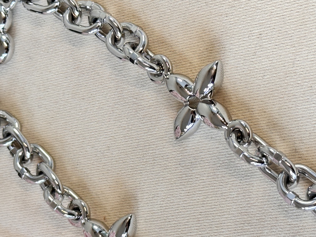Kettengurt Flower silber