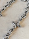 Kettengurt Flower silber