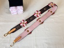 Bandouliere Schultergurt Monogram Flowers