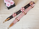 Bandouliere Schultergurt Monogram Flowers